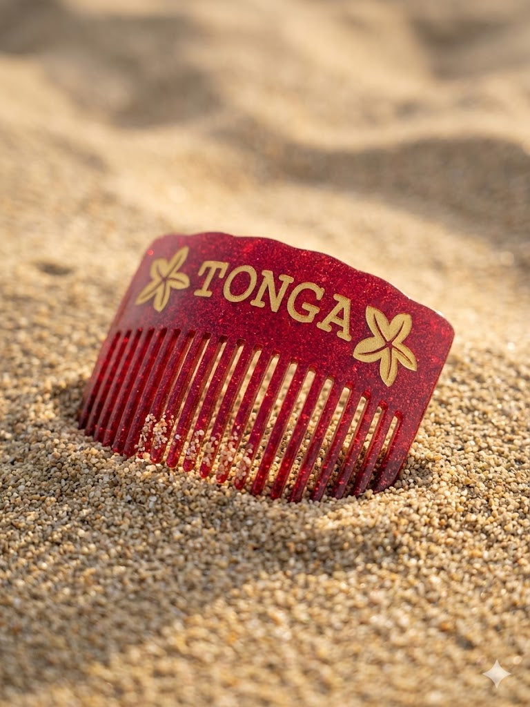Oceania Hair Comb - TONGA