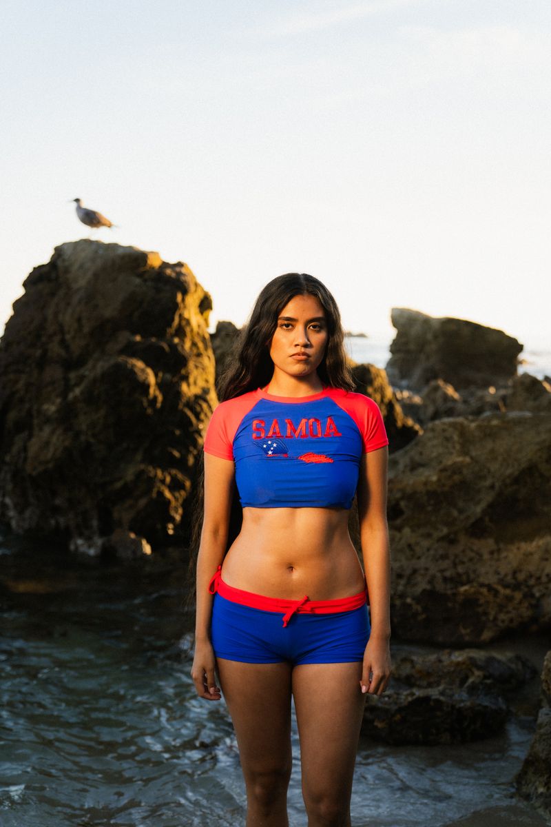 Samoa Crop Top & Shorts