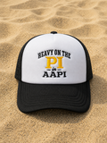 Heavy on the PI Black Trucker Hat