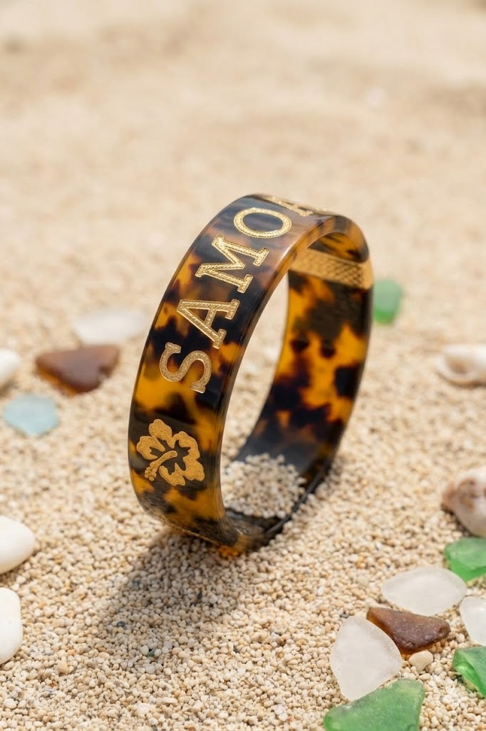 Engraved Samoa Bracelet